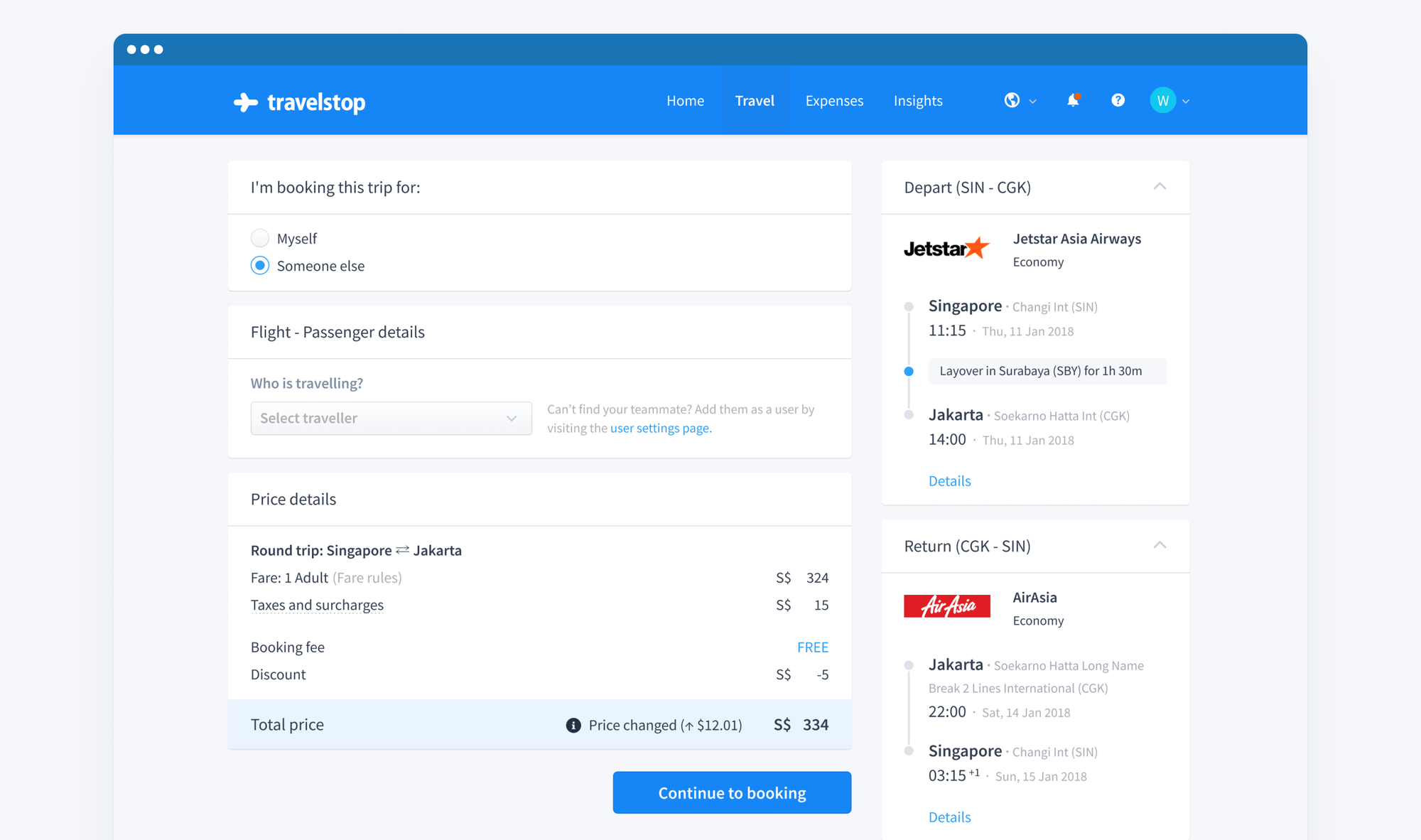 Easy Travel Booking-Travelstop