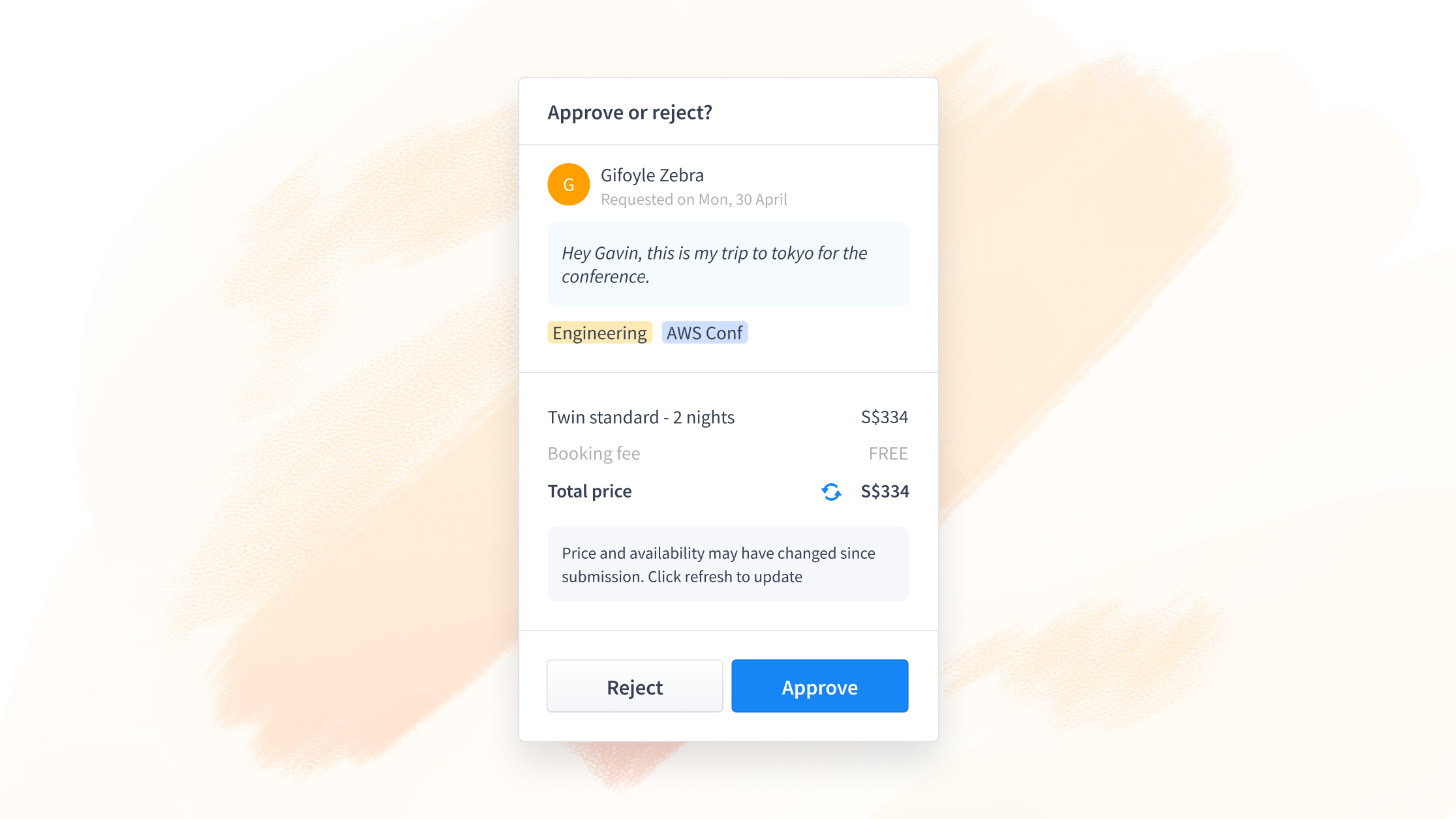 Introducing: Trip approvals